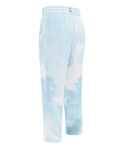 "Matthieu 6:10" Wide-leg joggers