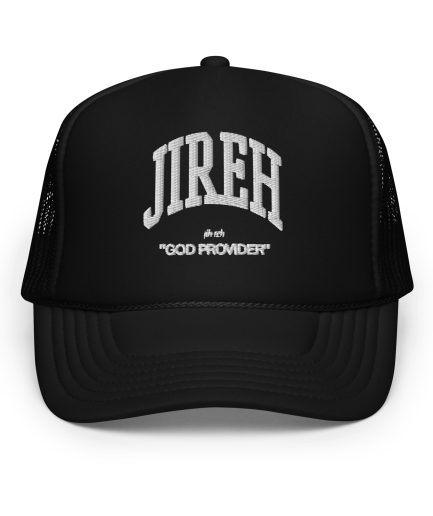 "JIREH" Foam trucker hat